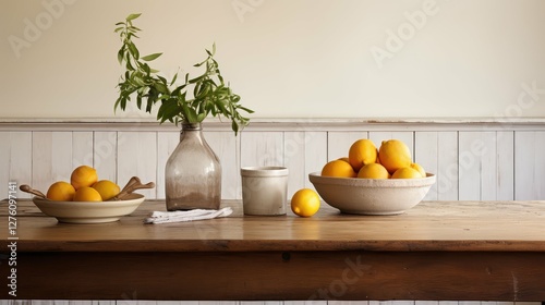 farmhouse clean table