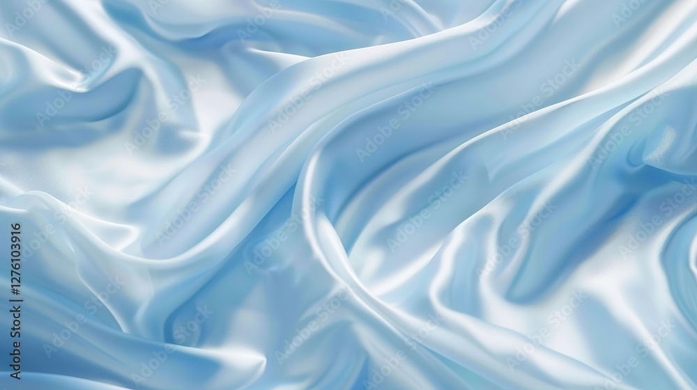 Fototapeta premium _Light_blue_abstract_gradient_blue_color_background