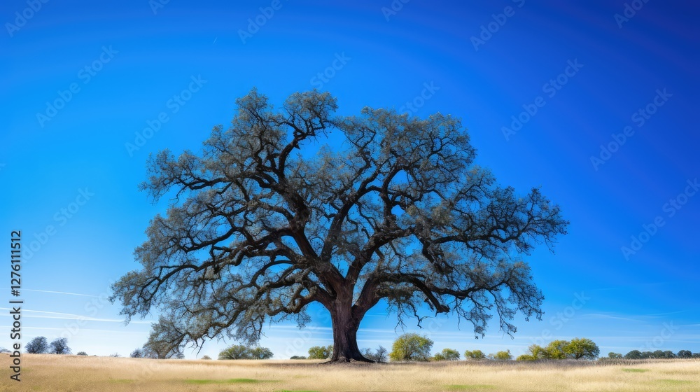 majestic tree blue sky