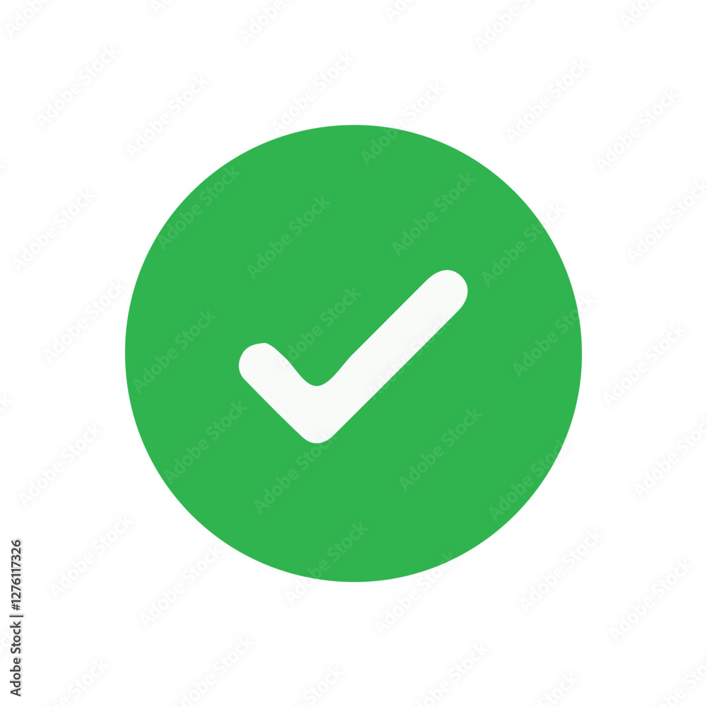 Check mark verified account icon. Profile verification icon. Checkmark Facebook, Instagram, Tiktok and Twitter profile badges. Vector illustration eps 10 Check mark verified account icon. Profile verification icon. Checkmark Facebook, Instagram, Tiktok and Twitter profile badges. Vector illustration eps 10