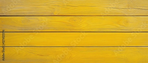 Wallpaper Mural Brushed mustard yellow wooden panel, soft grain patterns, modern minimal design Torontodigital.ca