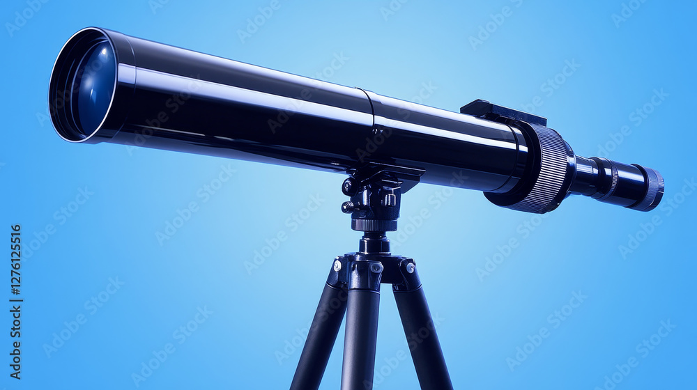 Telescope for astronomy science space discovery instrument vector illustration. Telescope for astronomy science space discovery instrument vector illustration.