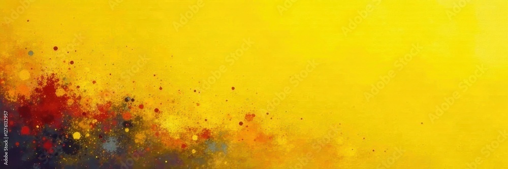 Abstract painted yellow canvas, bold strokes, dynamic energy, artistic, illustration Abstract painted yellow canvas, bold strokes, dynamic energy, artistic, illustration