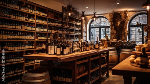 rustic wine shop photo