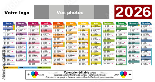 Calendrier 2026 - 19