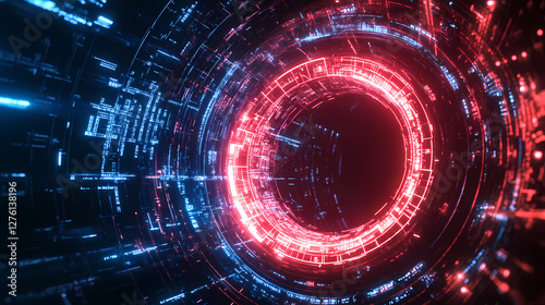 Futuristic Sci-Fi Portal Design