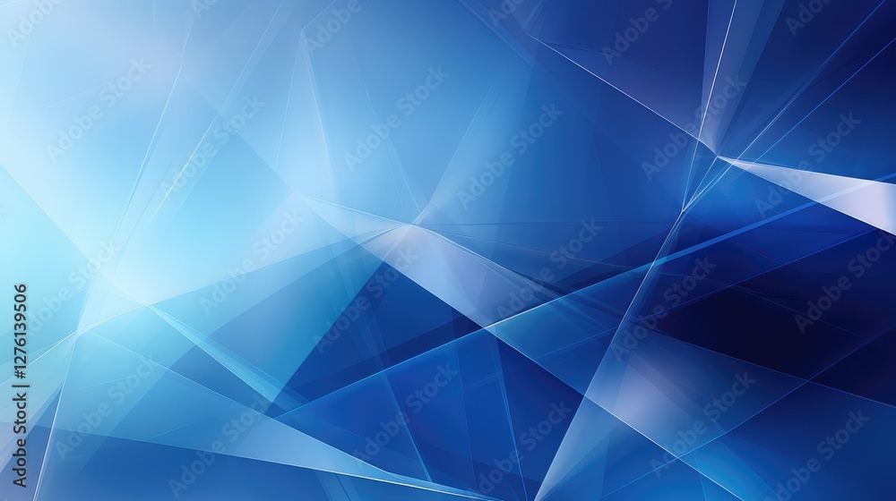 Obraz premium digital abstract blue background
