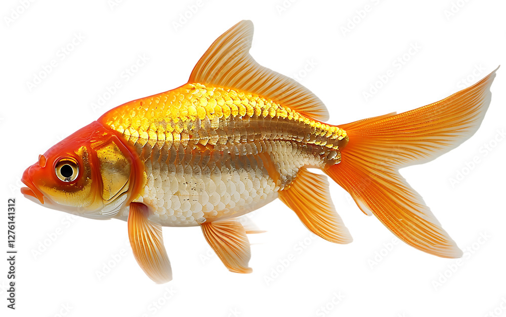 Stunning Goldfish Image Perfect for Aquarium Websites Pet Blogs and Aquatic Themed Designs