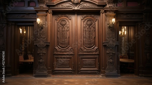 oak antique door