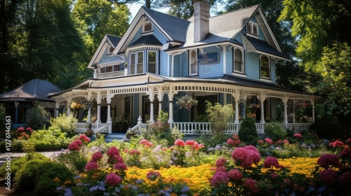 flowers tour house
