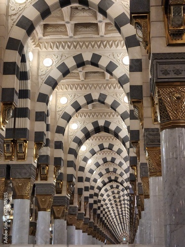 View around the Grand Mosque in Mecca during Ramadan