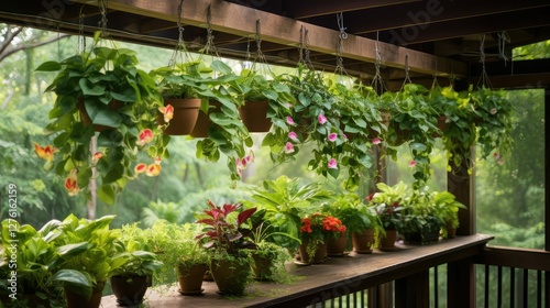 greenery potted plants