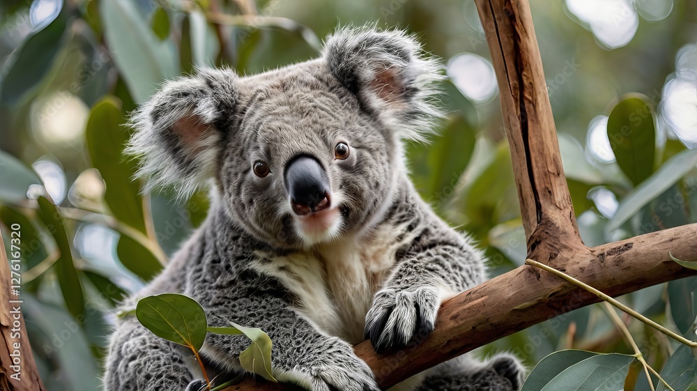 Fototapeta premium koala in tree