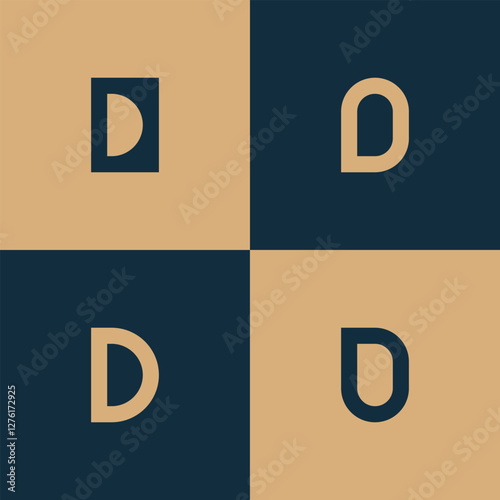 Free Download Letter D Logo Vector Template Abstract Monogram Symbol
 - GFXLoad