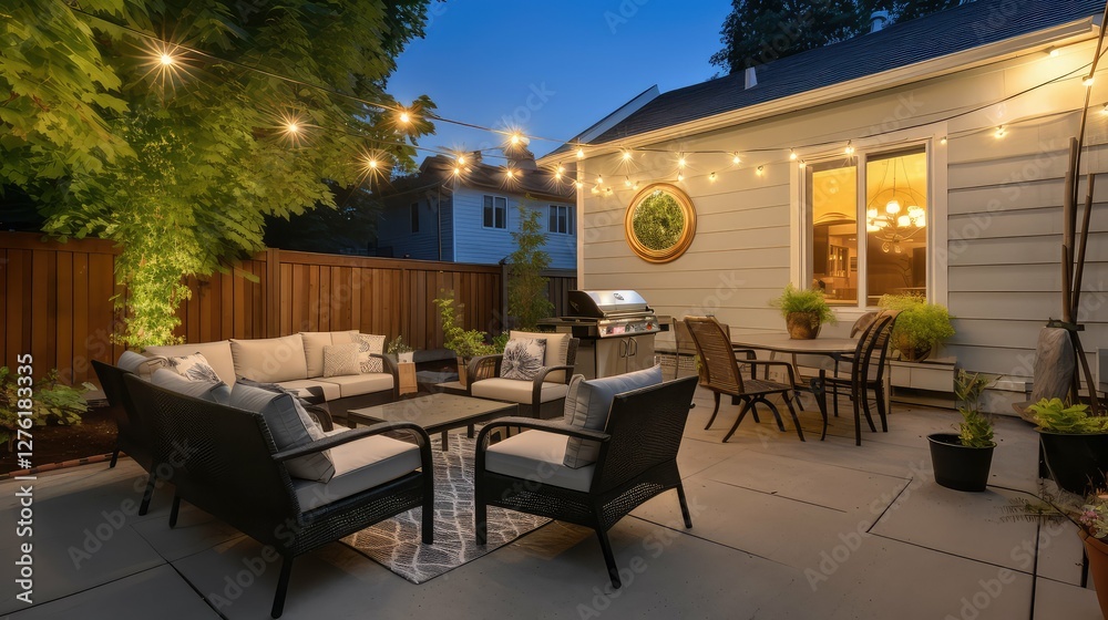 Obraz premium seating staging house