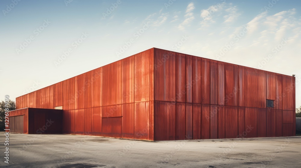 rusted metal cladding rusted metal cladding