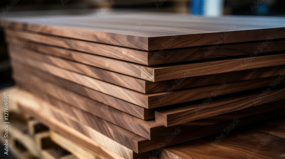 Fototapeta premium working walnut wood grain