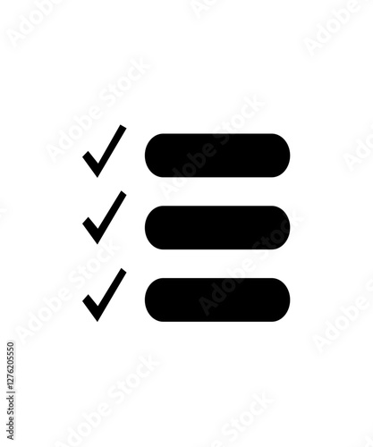 Checklist or todolist icon 