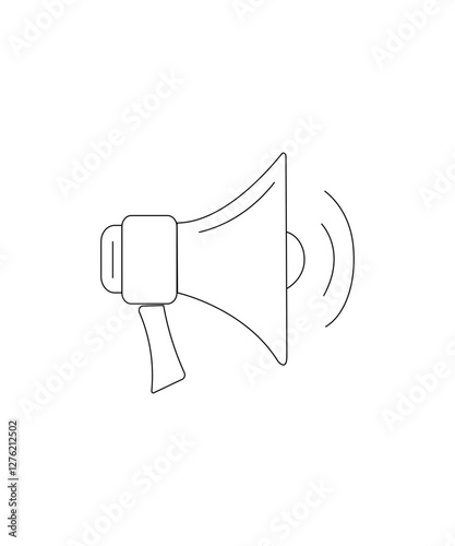 Loud speaker icon