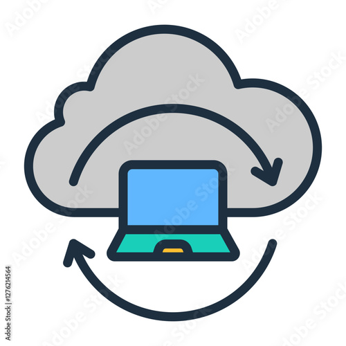 Cloud Computing Icon