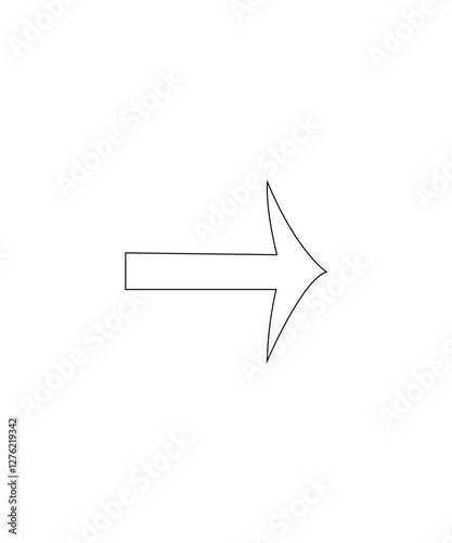 Right Sharp Arrow