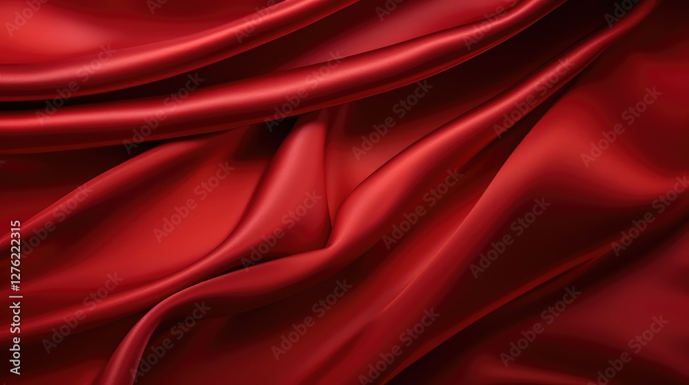 Obraz premium texture red material