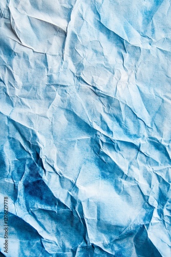 Wallpaper Mural Textured wrinkled blue paper background for creative design projects Torontodigital.ca