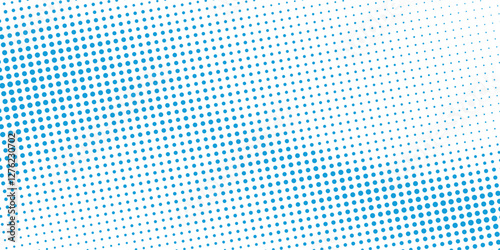 Abstract halftone blue and white vector background eps 10