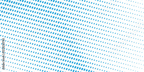 Abstract halftone blue and white vector background eps 10