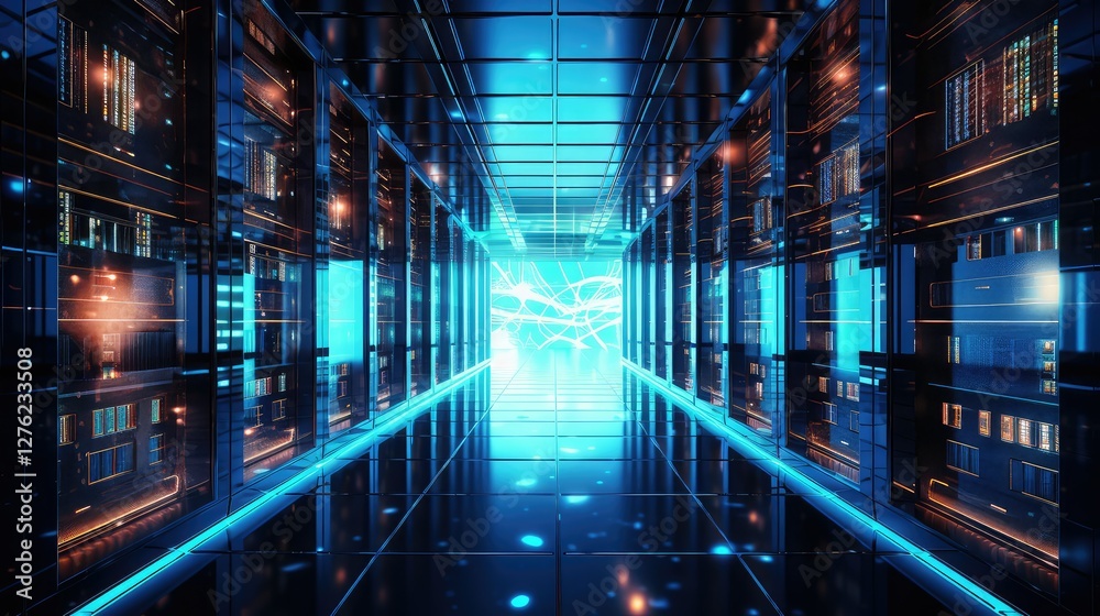 Obraz premium security data handling
