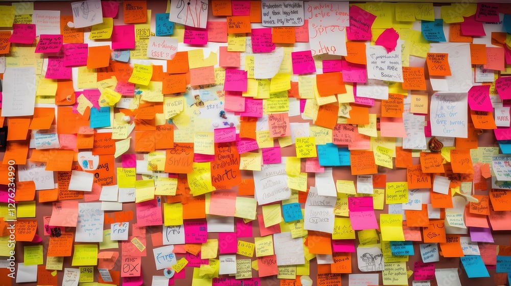 Fototapeta premium messages students wall