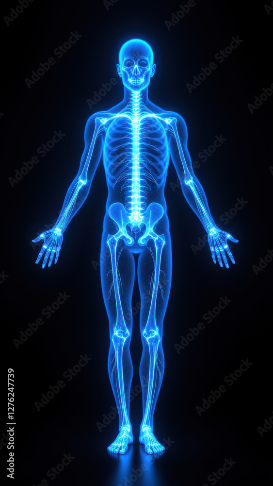 Medical illustration of a human body with highlighted VNS or vagus nerve stimulation device placement. Medical illustration of a human body with highlighted VNS or vagus nerve stimulation device placement.