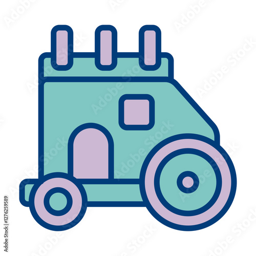 Caravan Icon Design