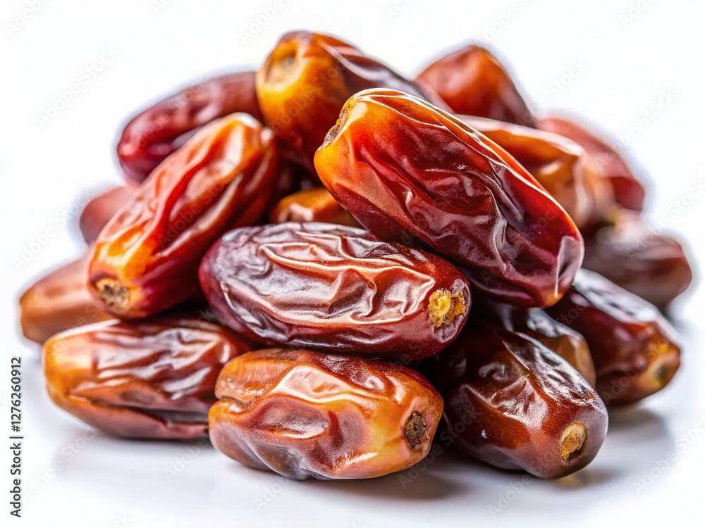 Miniature Dried Dates on White, Isolated PNG - Tilt-Shift Photography Miniature Dried Dates on White, Isolated PNG - Tilt-Shift Photography
