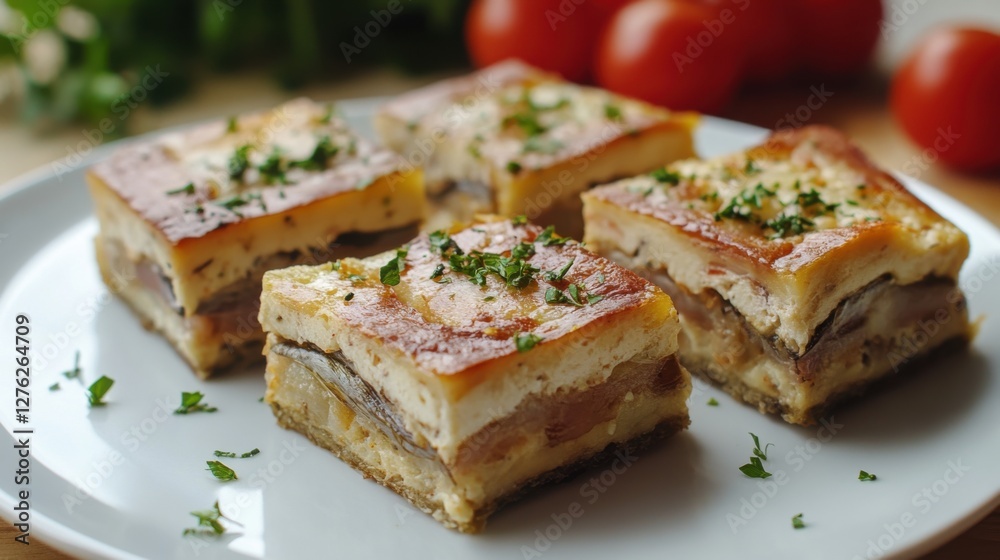 delicious baked fish and vegetable squares delicious baked fish and vegetable squares