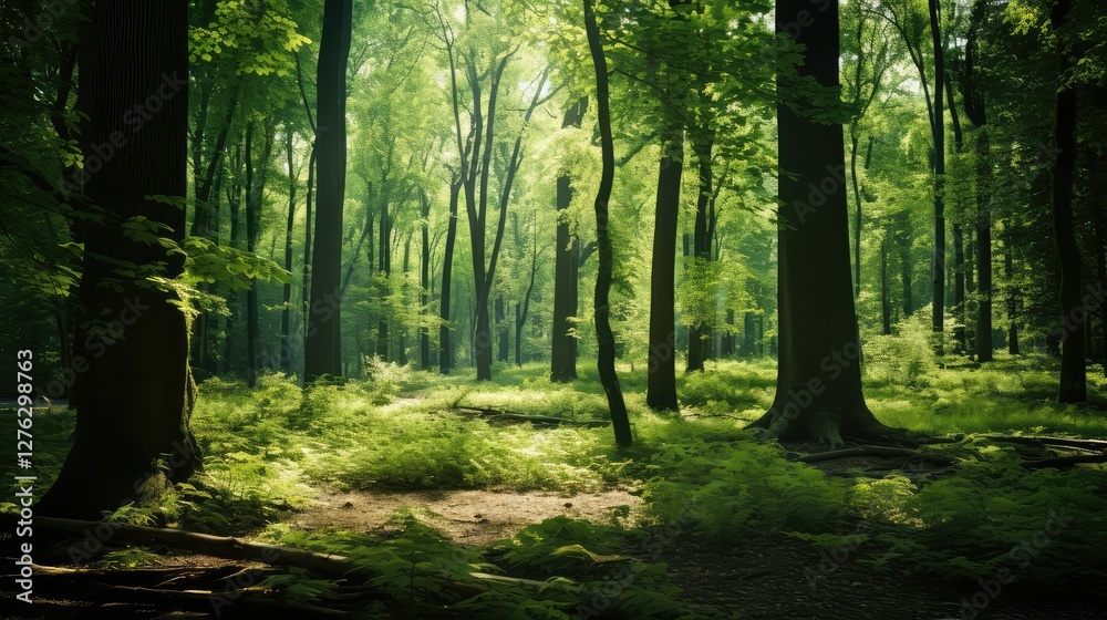 Fototapeta premium reforestation green earth