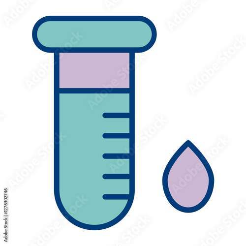 Blood Test Vector Icon Design