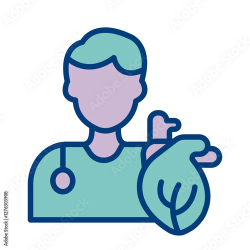 Cardiologist Vector Icon Design