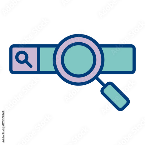 Search Engine Vector Icon Design
