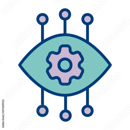 Surveillance Vector Icon Design