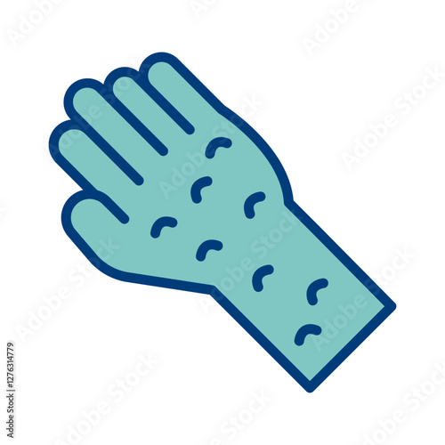 Skin Rash Vector Icon Design