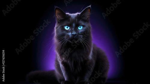 black blue purple gradient background