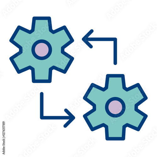 Integration Vector Icon Design