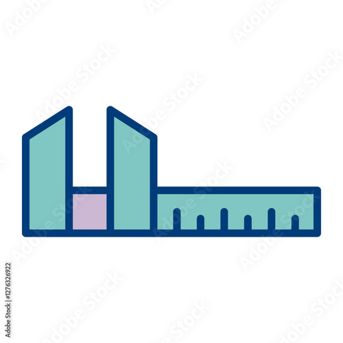 Vernier Caliper Icon Design