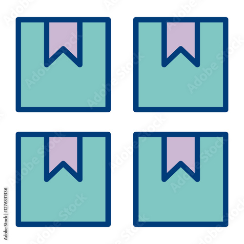 Boxes Icon Design
