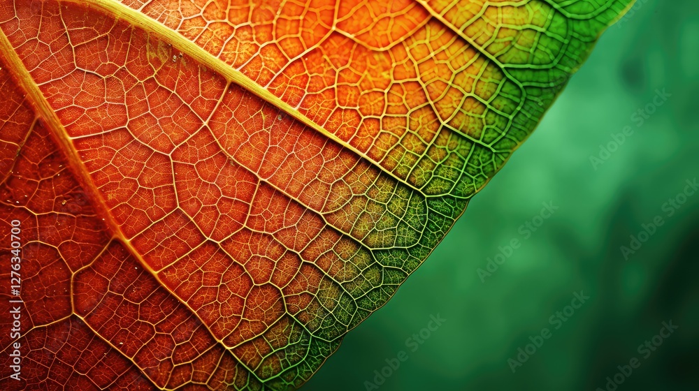 Fototapeta premium texture abstract green and orange