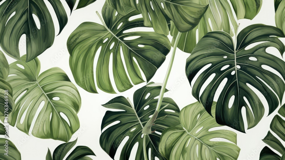 fabric monstera leaf pattern fabric monstera leaf pattern