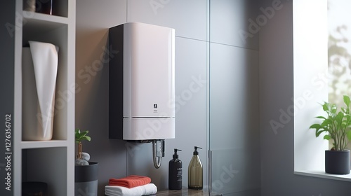 modern tankless water heater