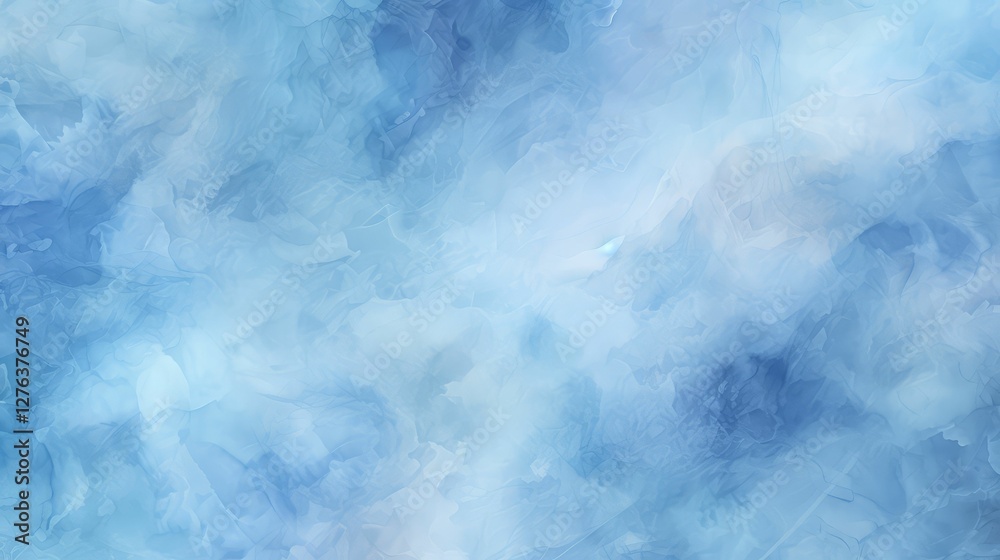 Obraz premium watercolor subtle blue abstract background