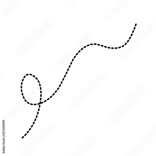 Simple bee trail line
